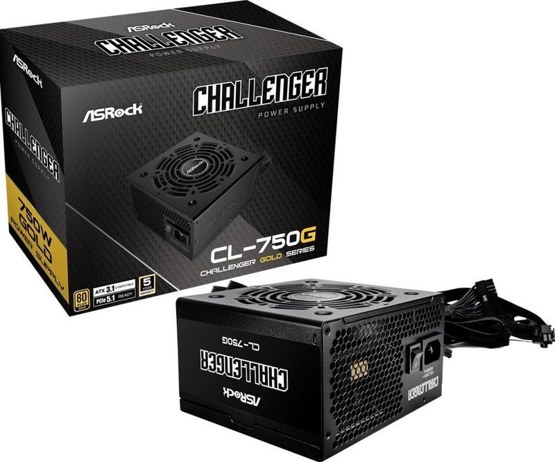 Furnizim energjie Asrock Challenger CL-750G, 850W, modular, i zi