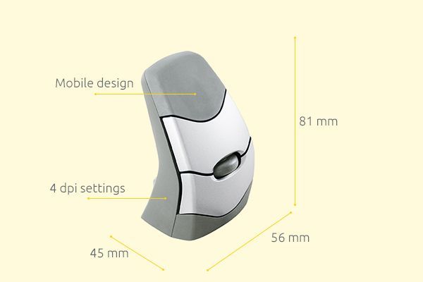 Maus pa tel BakkerElkhuizen DXT Precision, 2000DPI