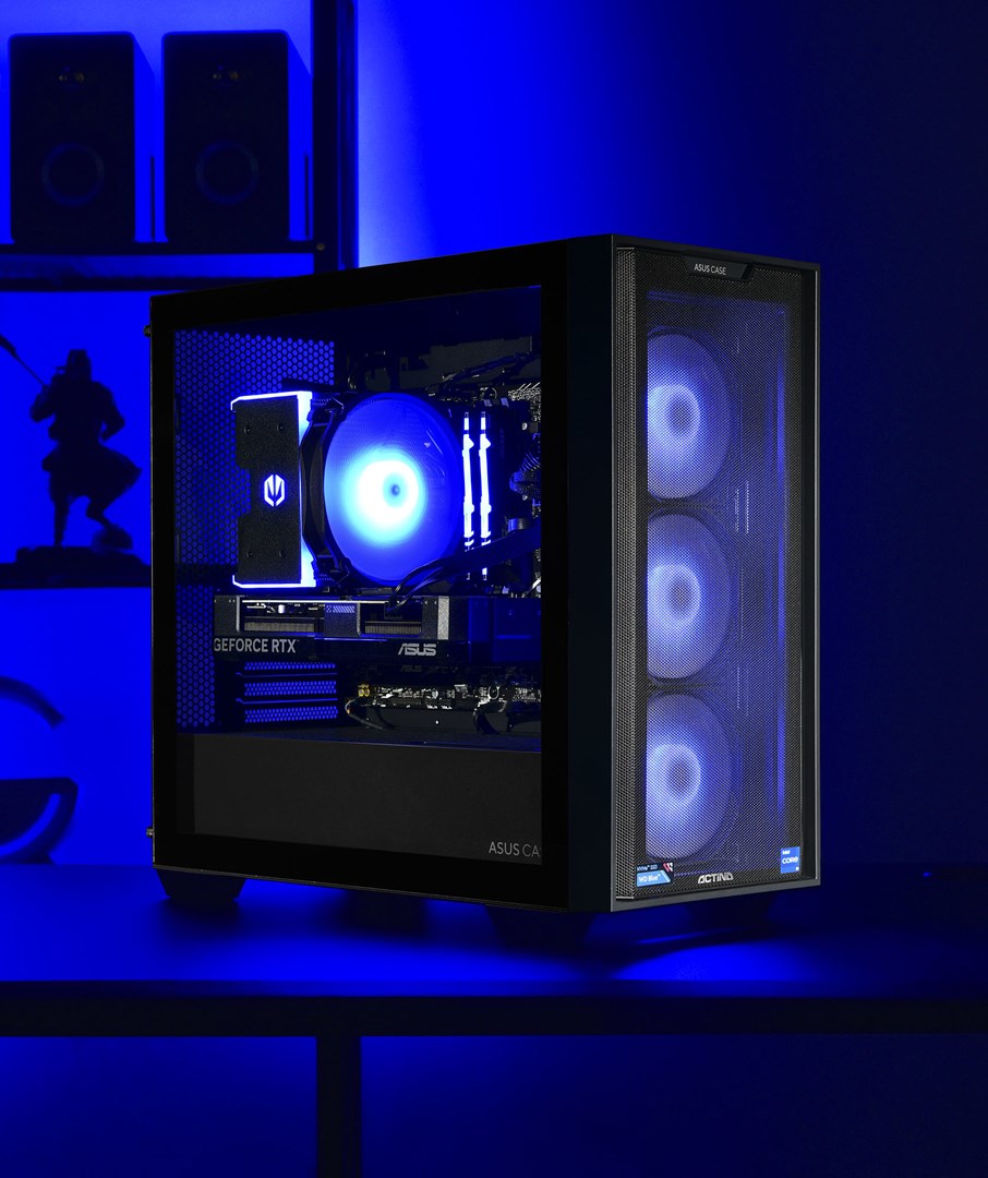 Kompjuter Actina, Mini Tower, AMD Ryzen 5 5600, 32GB RAM, 1TB SSD, NVIDIA GeForce RTX 4070, i zi