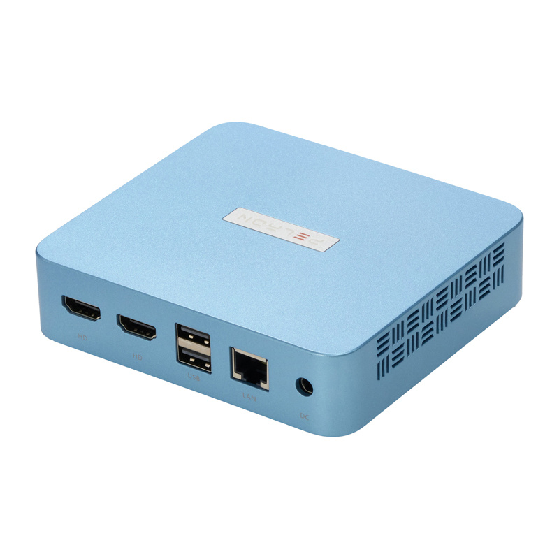 Mini PC Peladn WI-6 N100, 16GB RAM, 512GB SSD, blu