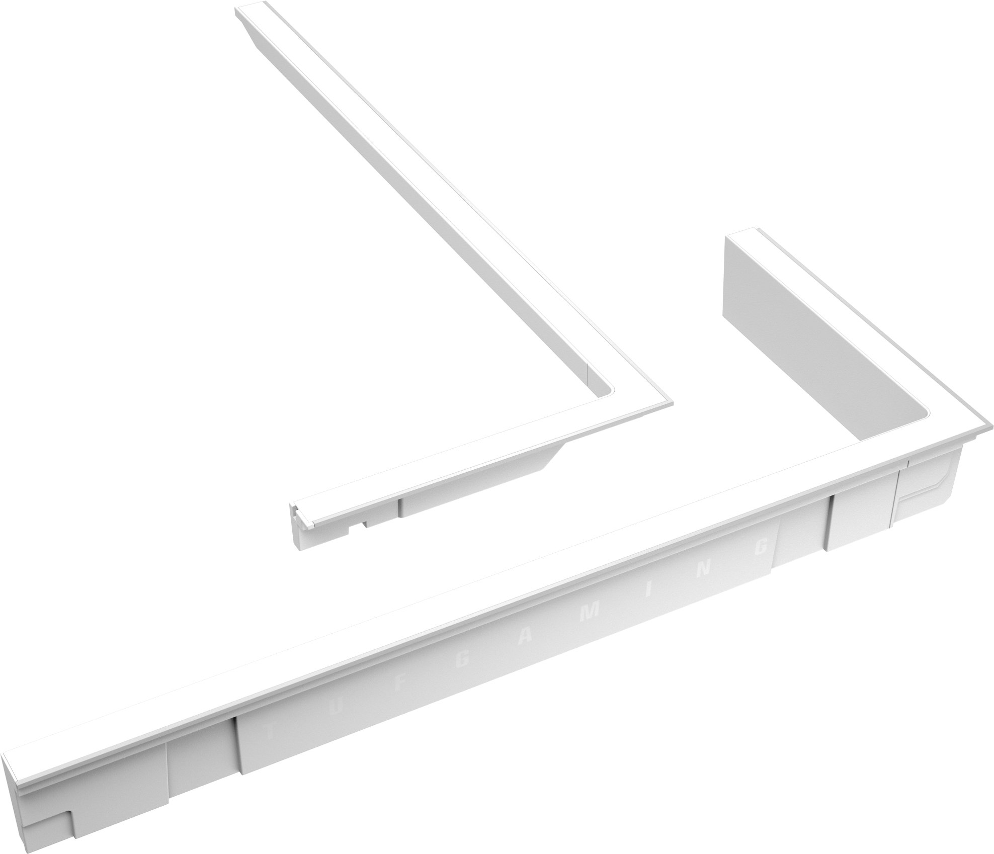 Kit ndriçimi ARGB Asus TUF Gaming GT502 Horizon, magnetik, i bardhë