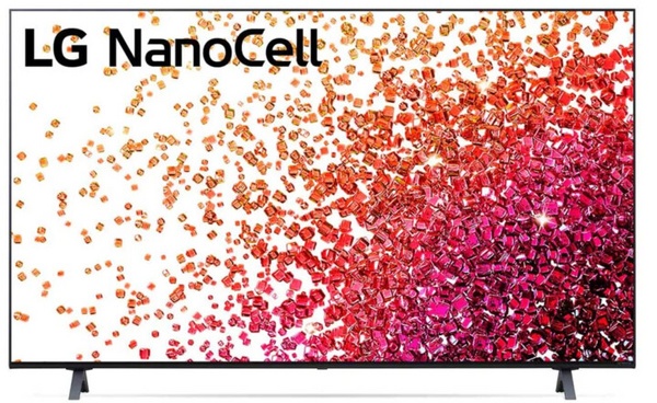 Televizor LG 65NANO75 - 65'' (164cm), 4K UHD, e hirtë e errët