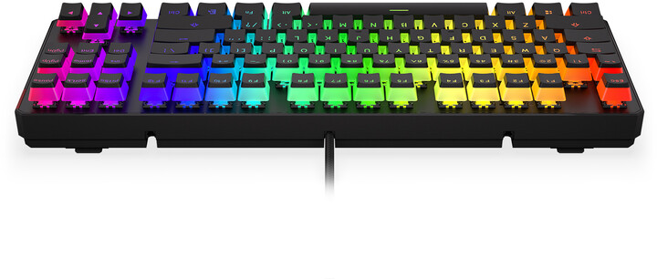 Tastierë Endorfy Thock TKL Pudding Brown, Kailh Brown, US, e zezë