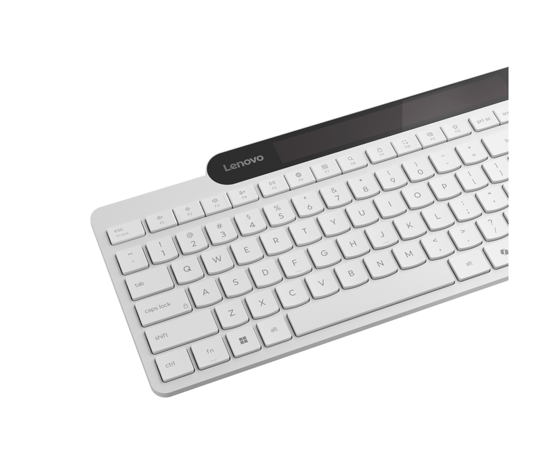 Tastierë Lenovo 800 Self-Charging, Bluetooth, pa tela, e bardhë