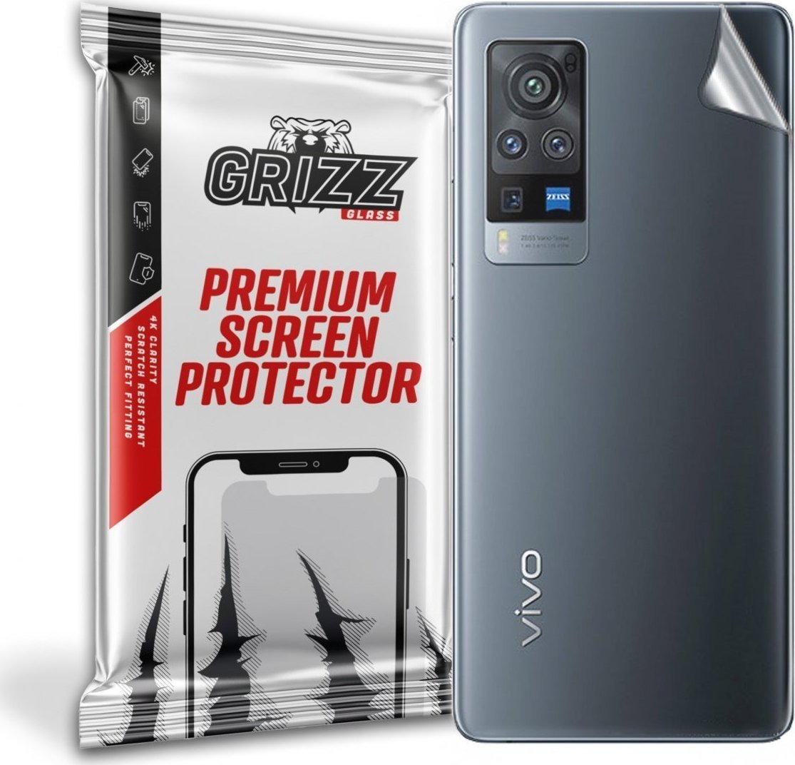Folie mbrojtëse për pjesën e pasme GrizzGlass Vivo X60 Pro 5G, sateni, transparente