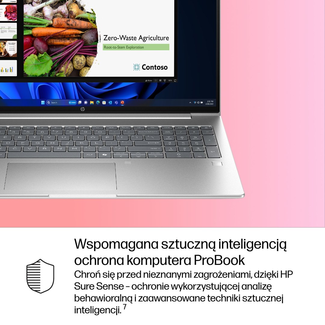 Laptop HP ProBook 4 G1i, 16", Intel Core Ultra 5, 24GB RAM, 512GB SSD, argjendtë