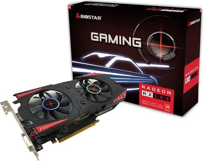 Kartelë grafike Biostar Radeon RX 560 Gaming OC 4GB GDDR5