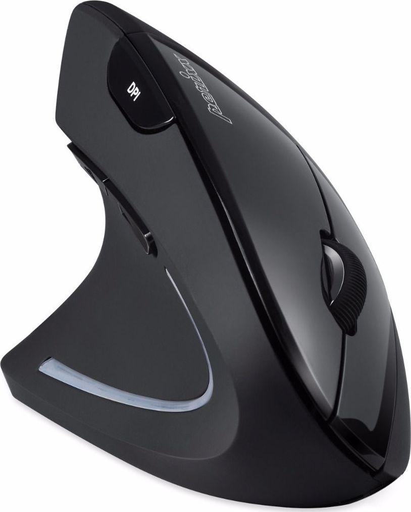 Maus Perixx Perimice-713L, për majtakë, wireless, USB, i zi