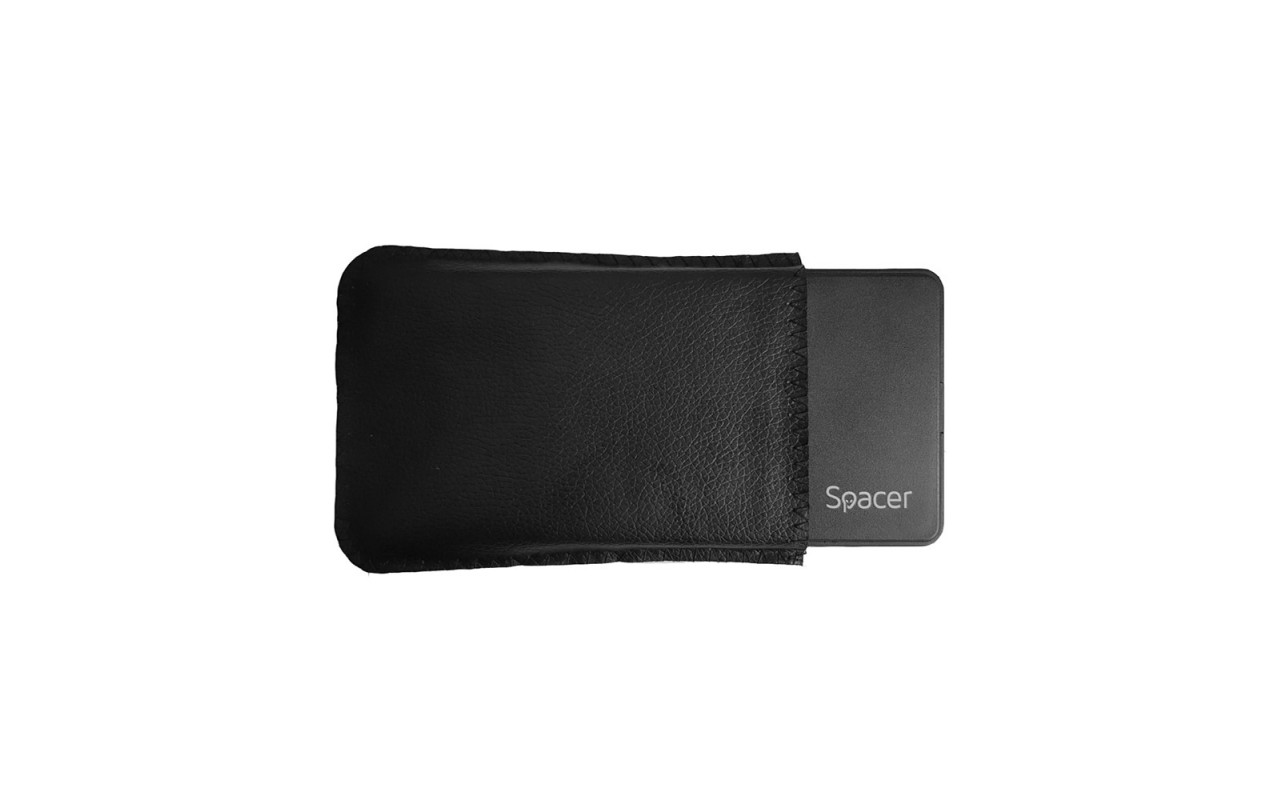 Kuti e jashtme për disk SPR TYPE C 01, 2.5", USB 3.1 Type C, e zezë