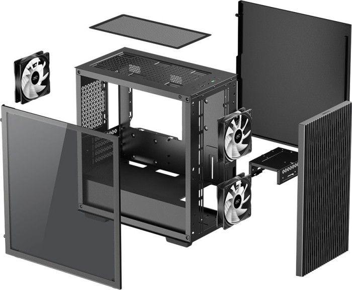 [OUTLET] Kasë Deepcool MATREXX 40 3FS ARGB, Mini Tower