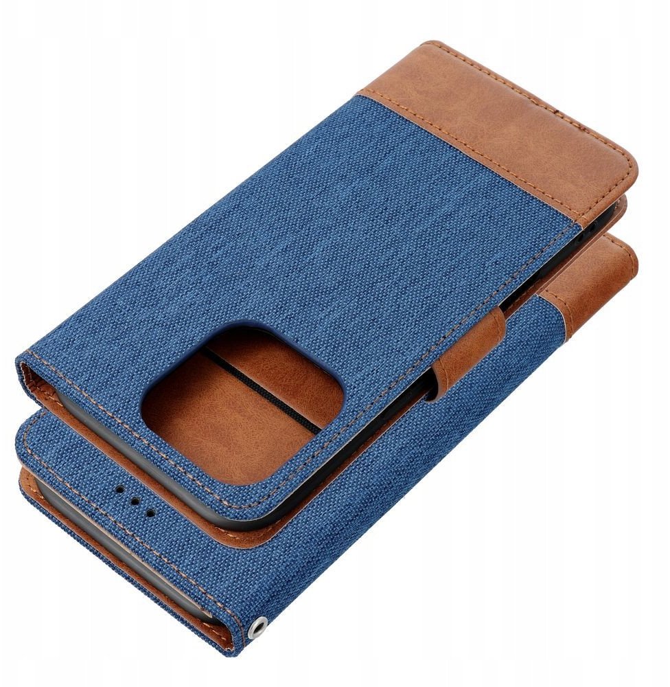 Mbulesë telefoni Jeans Book Case Xiaomi Redmi 14C, libër, blu