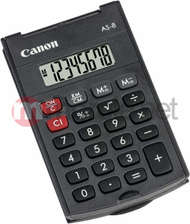 Kalkulator xhepi Canon AS-8, ekran 8 shifra, gri