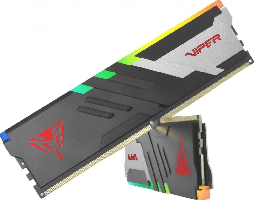 Memorie Patriot Viper Venom RGB, DDR5, 32 GB, 7000 MHz, CL32, PVVR532G700C32K