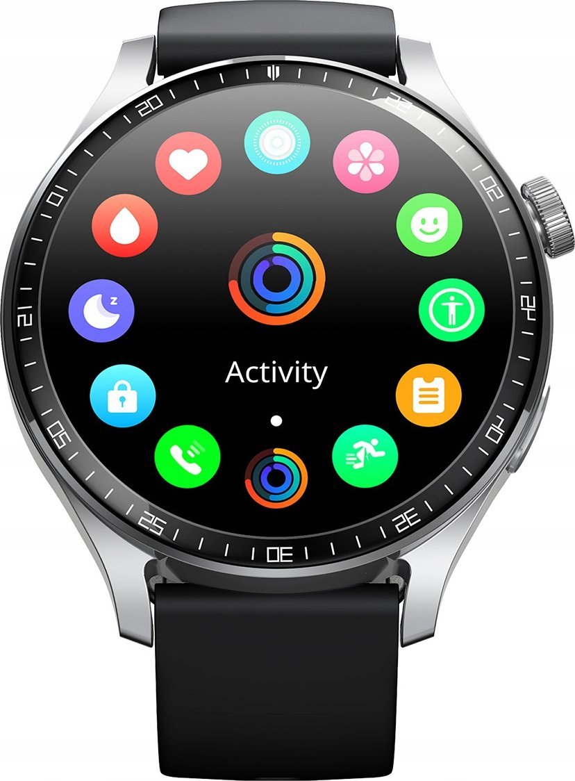 Smartwatch Joyroom JR-FC2 Pro, ekran 1.46", 120 sporte, argjend
