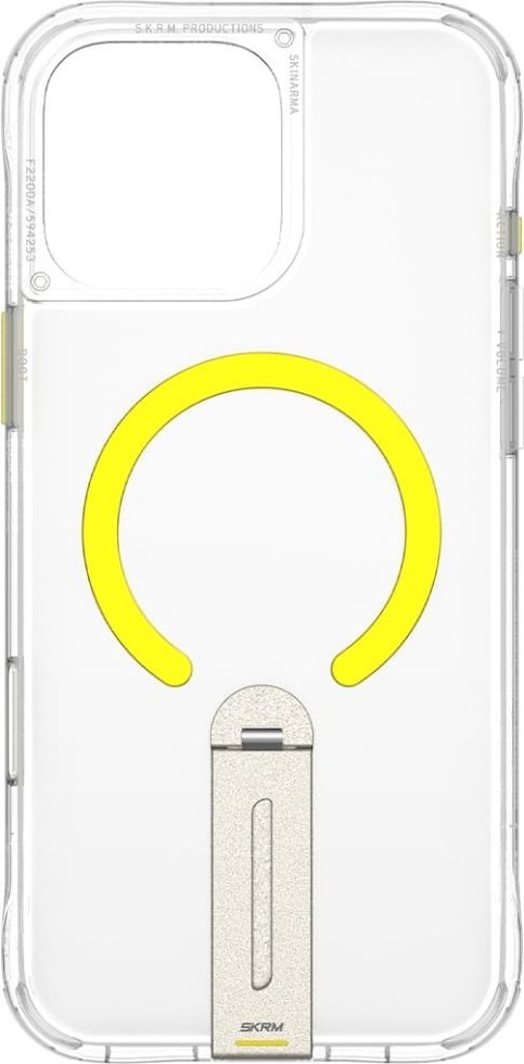 Këllëf telefoni Skinarma Helix për iPhone 16 Pro Max, me magnet MagSafe, transparent