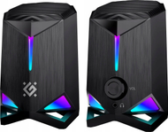 Altoparlantë gaming Solar 10, Bluetooth 5.3, ndriçim LED RGB, të zinj