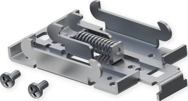 Komplet montimi Teltonika Networks DIN Rail Kit, për shina DIN, metalik