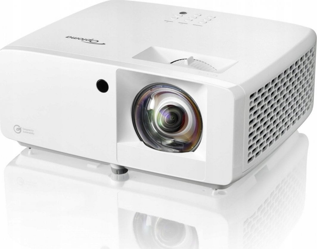 Проектор Optoma UHZ35ST, 4K UHD, 3500 лумени, бел