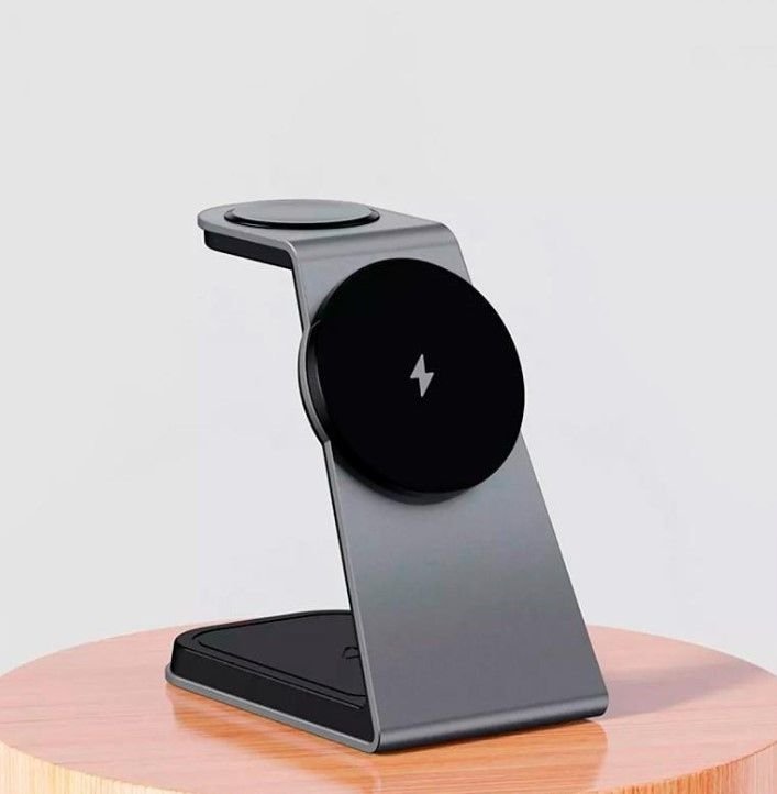 Karikues wireless 3 në 1 Proove Omni Power, Qi, 15W, i zi