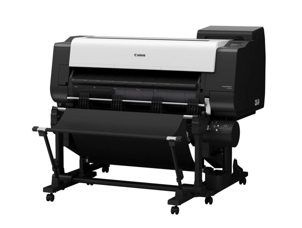 Printer large format Canon ImagePrograf TX-3200, inkjet 5 ngjyra pigment, 2400 x 1200 dpi, i bardhë