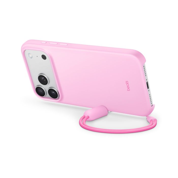 Beats iPhone 17 Pro Max Kickstand Case with MagSafe and Camera Control, Pebble Pink