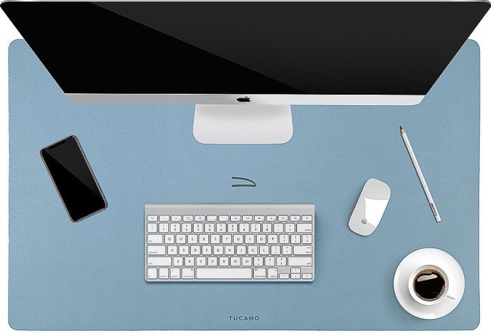 Mouse pad Tucano Multifunctional, i madh, blu