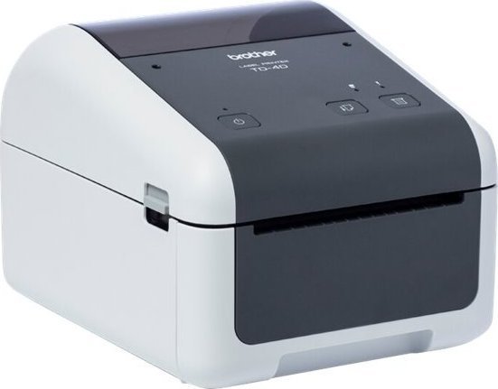Printer etiketash Brother TD-4520DN, termik, rrjet, i bardhë