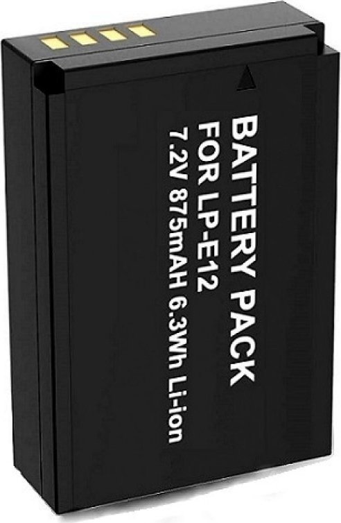Bateri për kamera Extra Digital Canon LP-E12, 7.2V, 875mAh