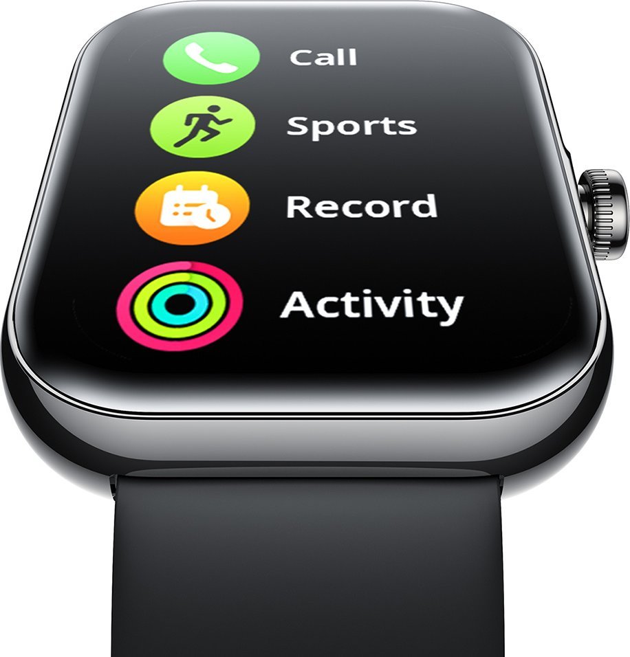 Smartwatch Joyroom Fit Life JR FT5 Plus, Bluetooth, me përgjigje thirrjesh, i zi