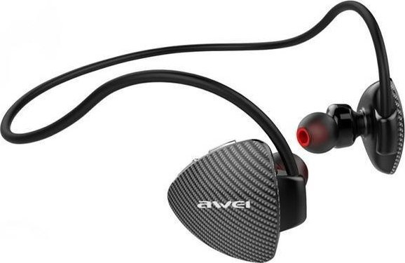 Kufje sportive Bluetooth Awei A849BL, wireless, me mikrofon, të zeza
