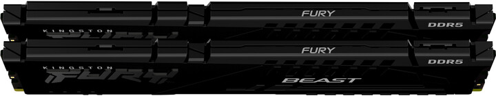 Module të memories Kingston Fury Beast Black 32GB (2x16GB) DDR5 5600 CL36