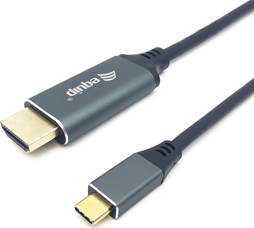 Kabllo USB C në HDMI Equip, 2m, 4K 60Hz, e zezë