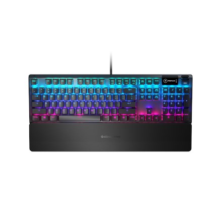 Tastierë lojërash SteelSeries Apex 5, Hybrid Blue, e zezë