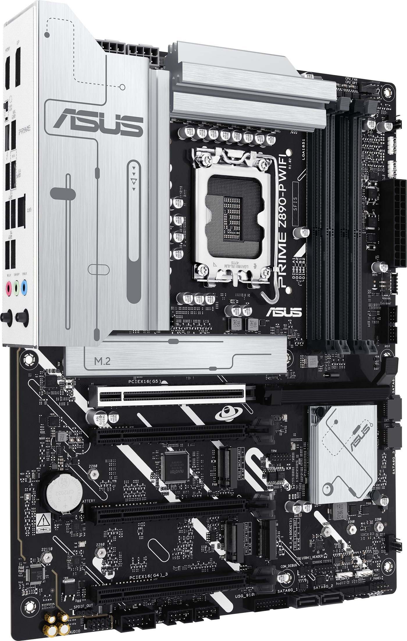 Pllakë amë ASUS PRIME Z890 P WIFI, Intel Z890, LGA1851, ATX