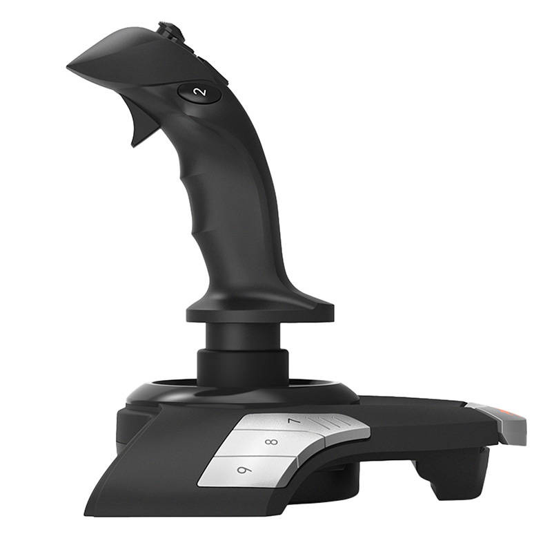 Joystick lojërash PXN F16, me vibrim, për PC, i zi