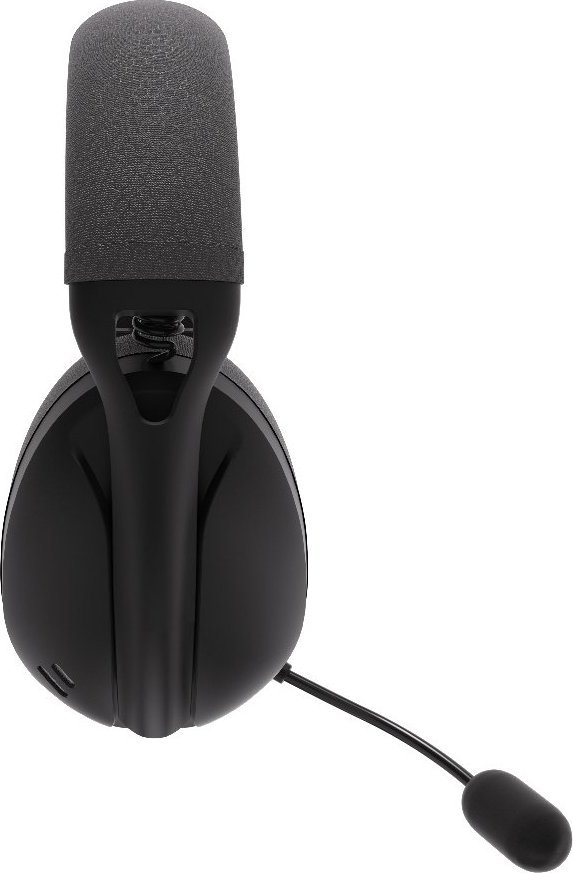 Kufje wireless Krux Clapz KRXC003, 2.4 GHz Bluetooth, 24 orë bateri, të zeza