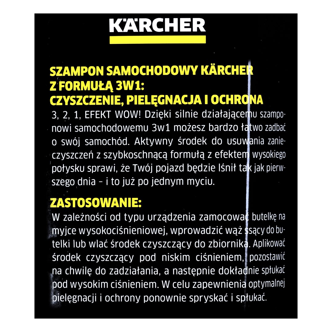 Shampo për vetura Kärcher Plug & Clean, 1L
