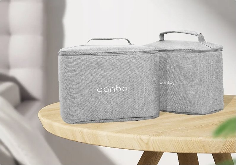 Çantë për projektor Xiaomi Wanbo T4, rezistente ndaj goditjeve, gri