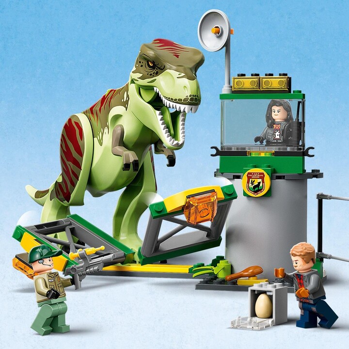 Set lodër LEGO® Jurassic World ™ 76944 T-rex Escape, 140 pjesë
