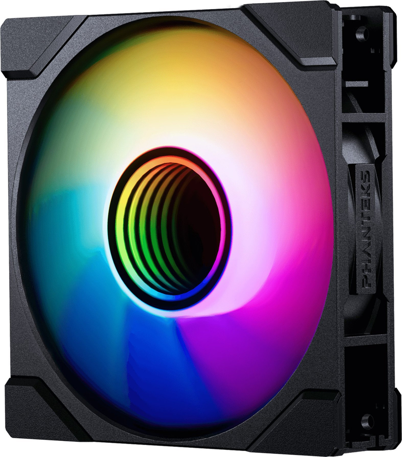 Ventilator PC Phanteks M25 Gen2 PH F120M25R, 120mm, DRGB PWM, rrjedhje e kundërt, i zi