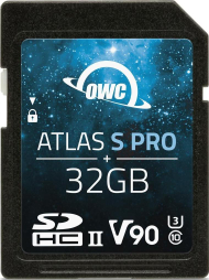 Kartë memorie SDHC Atlas S Pro 3 OWC, UHS-II, 32GB, e zezë