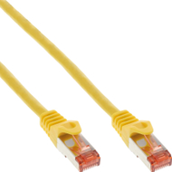 Мрежен кабел InLine Patch Cable Cat6, S/FTP, 2 m, жолт