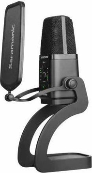 Кондензаторски микрофон Saramonic SR-MV7000, USB и XLR, повеќенасочен, црн