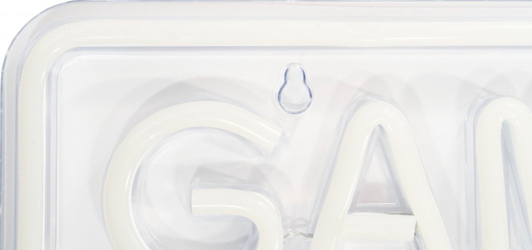 Dritë neoni LED Preyon LED Game On, e kaltër