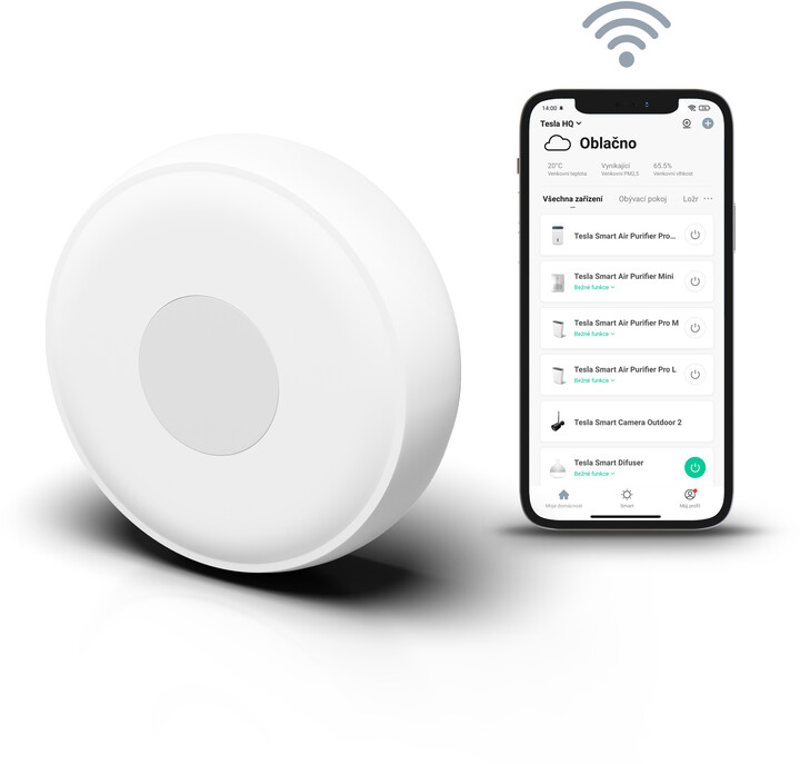 Buton i mençur Tesla Smart Sensor Button