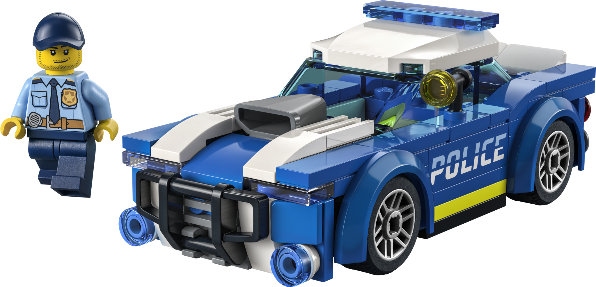 Lodër LEGO City Police Car 60312, makinë policie, për fëmijë
