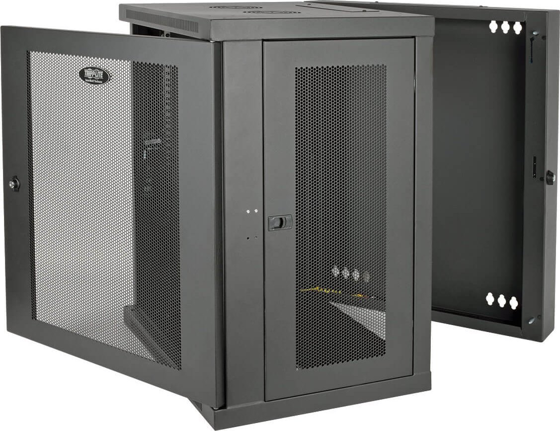 Kabinet rrjeti Tripp Lite SRW15US, montim në mur, 15U, 19", i zi