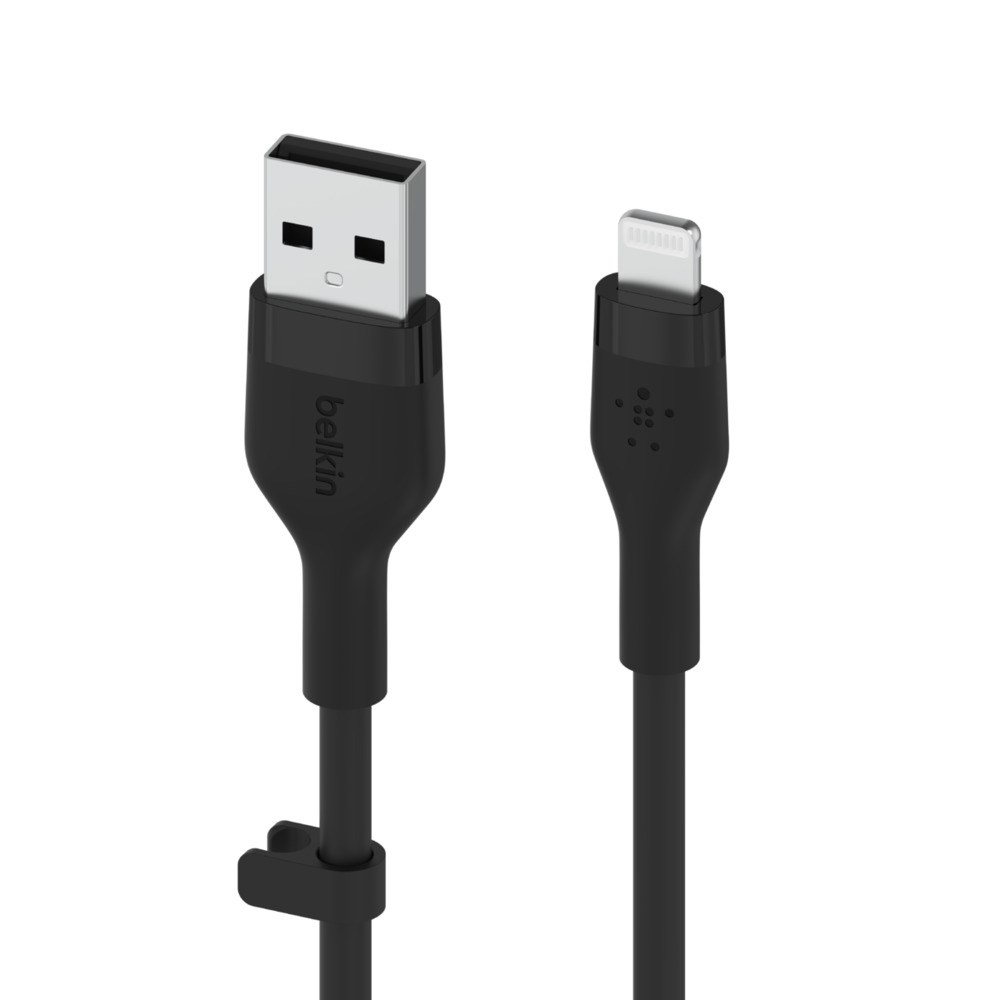 Kabllo Belkin BoostCharge Flex, USB-A në Lightning, 3 m, MFi-certifikuar, e zezë