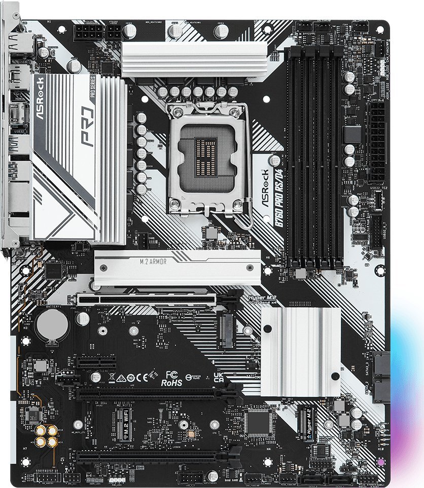 Pllakë amë ASRock B760 PRO RS/D4