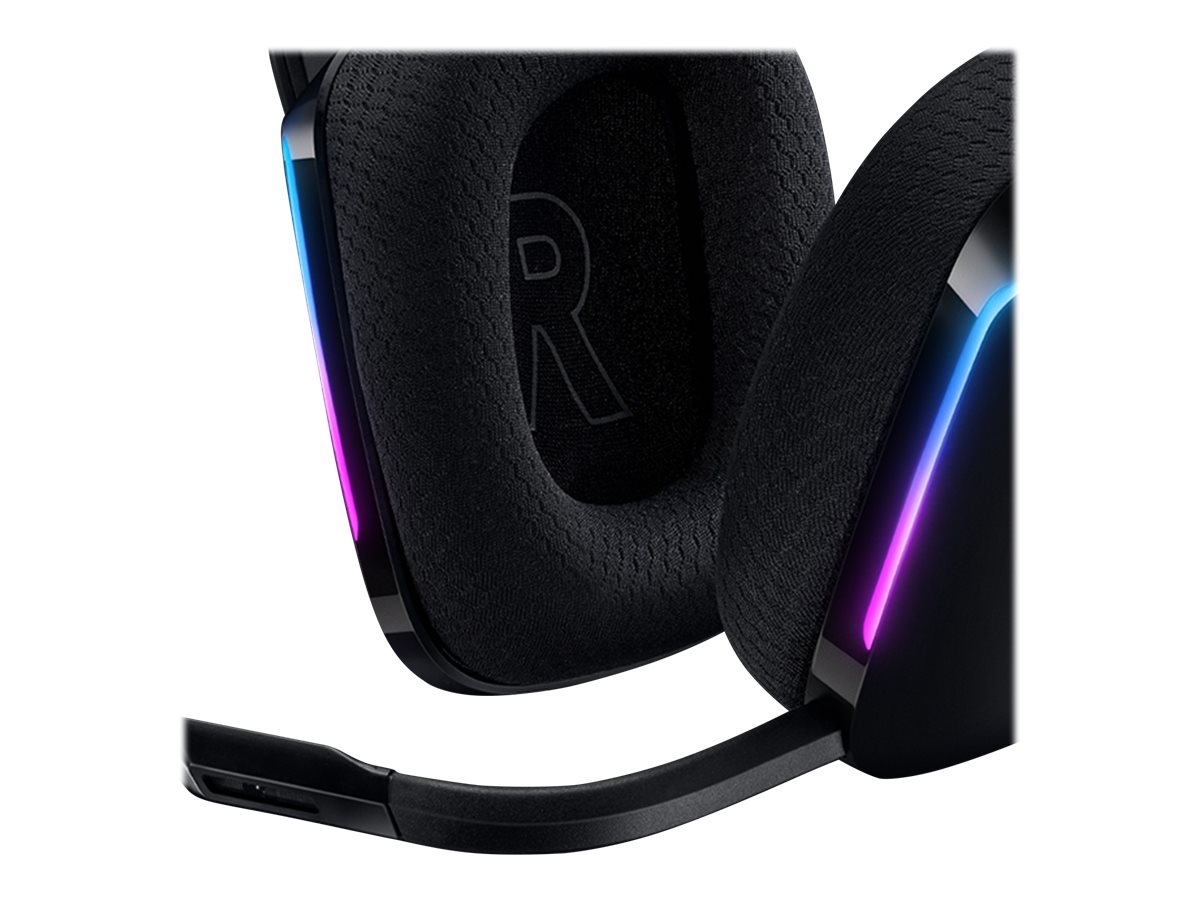 Kufje gaming Logitech G G733 LIGHTSPEED, wireless, RGB, të zeza